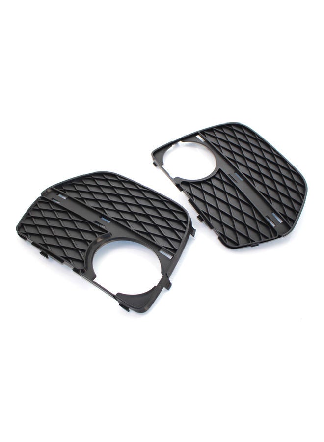 Loquat 2-Piece Replacement Front Fog Lamp Cover For BMW X6 E71 2012-2014 - Image 2