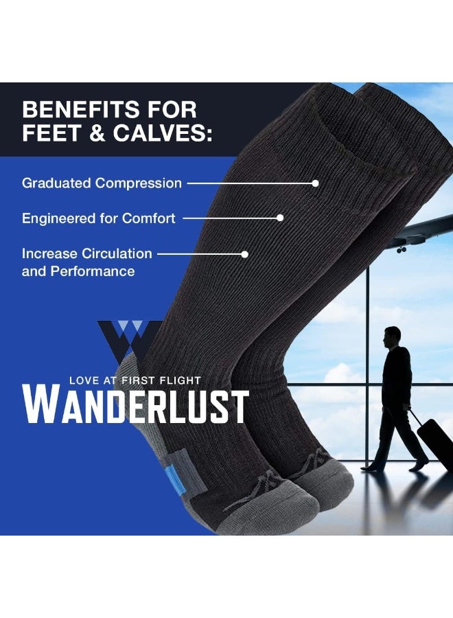 Wanderlust Travel Compression Socks - Support Stockings