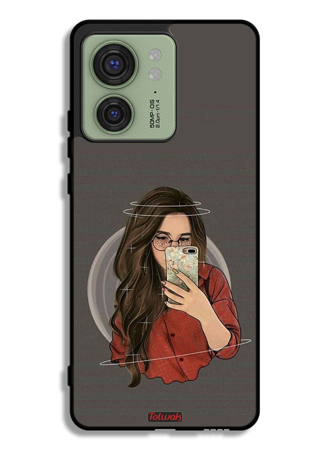 Tolwak Motorola Edge 40 Protective Case Cover Making Selfie - Image 1