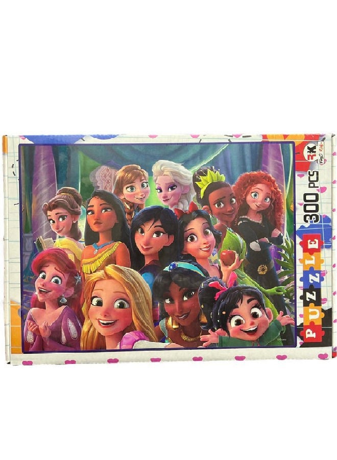 Disney Princess  Puzzle, Multi Color (300 Pieces) - Image 1
