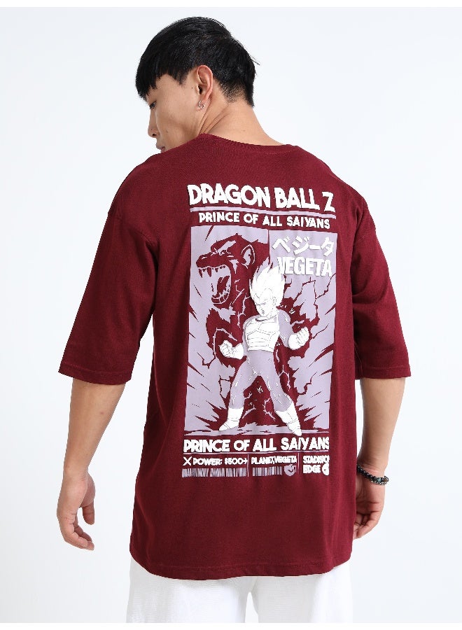 QUCO Maroons Dragon Ball Z T-Shirt for Men - Image 3