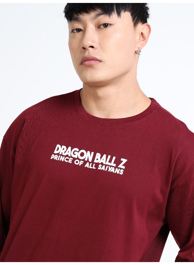 QUCO Maroons Dragon Ball Z T-Shirt for Men - Image 2