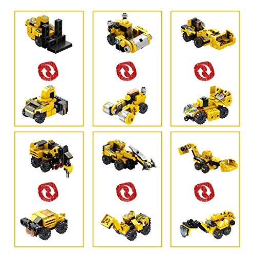 Sciencow Robot Building Toys for 6 7 8 9 10 11 12 13 14 Years Old Kids | 25-in-1 Construction Blocks Sets for Robot or Trucks, Christmas Birthday Gifts for Age 6-8 7-9 8-14 yrs Boys - Image 3