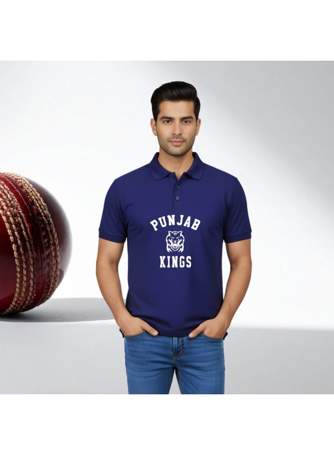 Punjab  Cricket Jersey for Men - Dry-Fit T-Shirt for Men - Perfect for Punjab  Cricket Fans - Match Day - Image 3