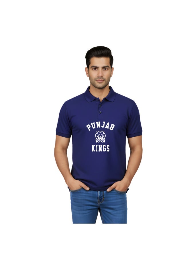 Punjab  Cricket Jersey for Men - Dry-Fit T-Shirt for Men - Perfect for Punjab  Cricket Fans - Match Day - Image 1