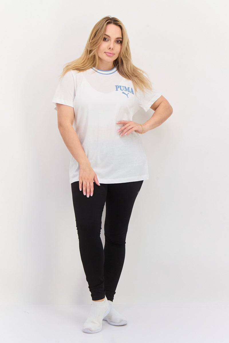 PUMA Women Sportswear Fit Short Sleeve Training Top, White - Image 2