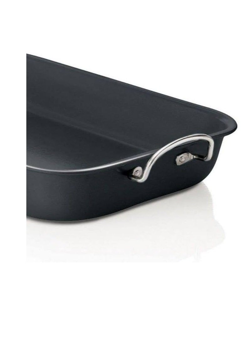 Generic - Roasting tray with grill rack, movable grid, practical design for cooking and grilling OM - Image 1