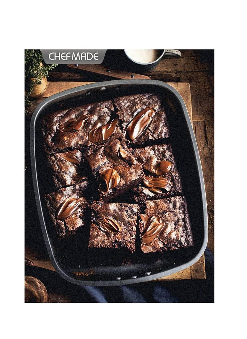 Generic - Roasting tray with grill rack, movable grid, practical design for cooking and grilling OM - Image 1