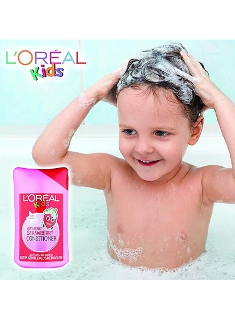 L'OREAL PARIS Loreal Paris Kids Very Berry Strawberry Conditioner 250ml - Image 3
