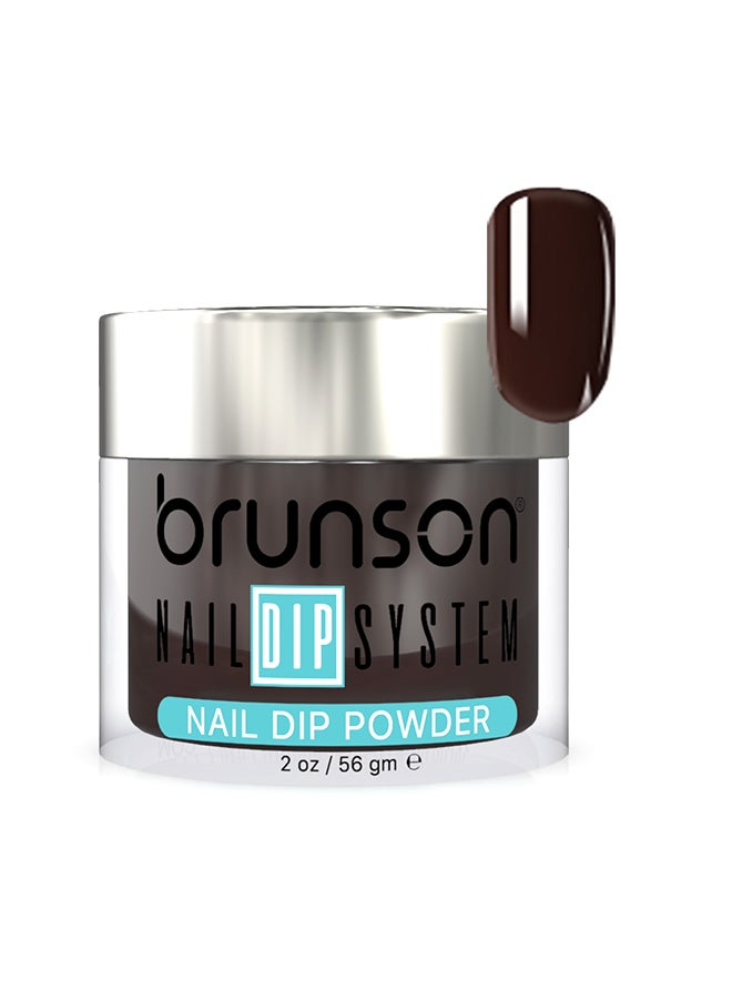 Nail Dip Powder Dip And Buff System Color 56gm, French Nail Art Starter Manicure Salon DIY At Home Odor Free And Long Lasting No Needed Nail Lamp Curing BDK133