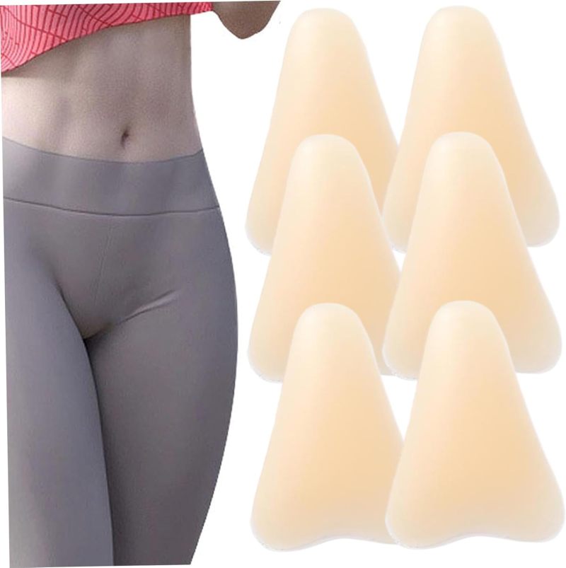 Camel Toe Concealer: Beige Reusable Pad - Invisible Underwear Insert for Women's Intimate Wear - Image 1