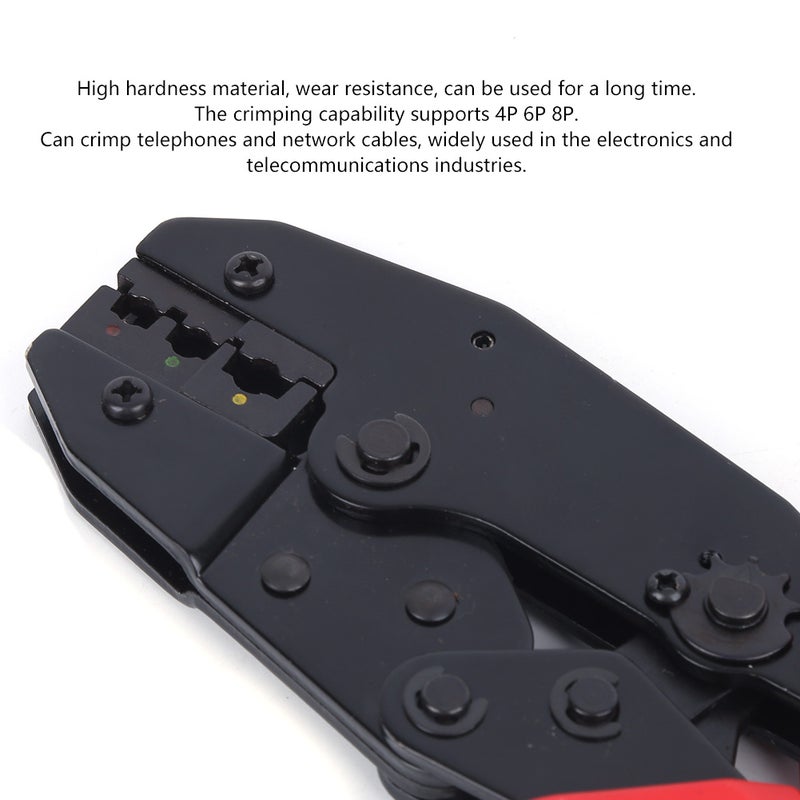 Multifunction 4P 6P 8P Network Cable Terminal Clamp Pliers Crimper Stripper Electrician Crimping ToolJL-2008R - Image 4