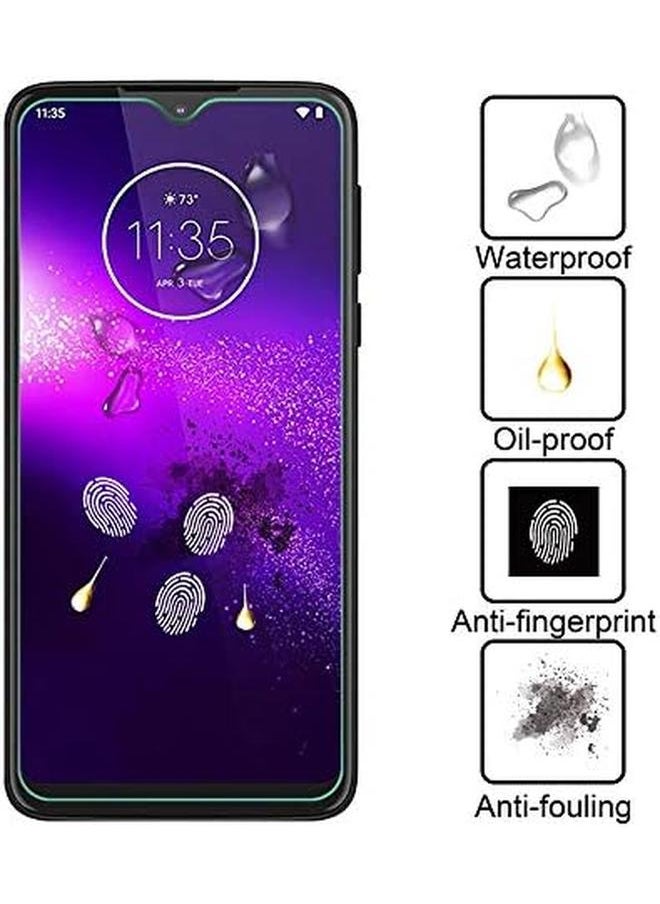 erorex - 2 Pack, Compatible With Motorola One Macro Screen Protector, Tempered Glass For Motorola One Macro, 9H Scratch Resistant, Bubble Free, Easy To Install - Image 1