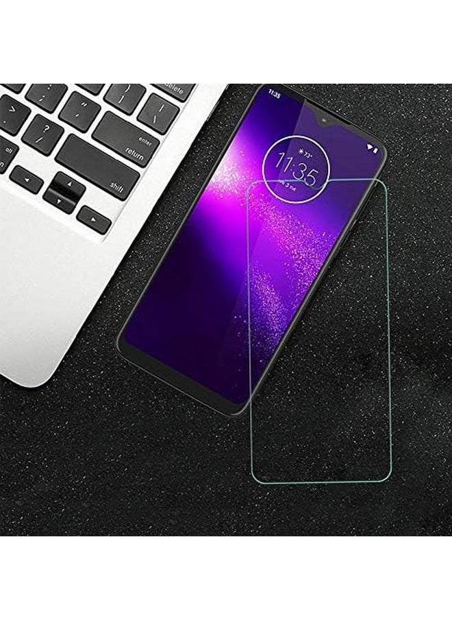 erorex - 2 Pack, Compatible With Motorola One Macro Screen Protector, Tempered Glass For Motorola One Macro, 9H Scratch Resistant, Bubble Free, Easy To Install - Image 1