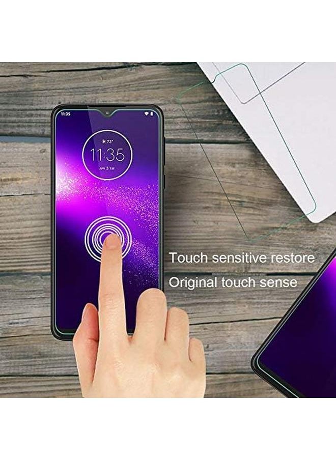 erorex - 2 Pack, Compatible With Motorola One Macro Screen Protector, Tempered Glass For Motorola One Macro, 9H Scratch Resistant, Bubble Free, Easy To Install - Image 1