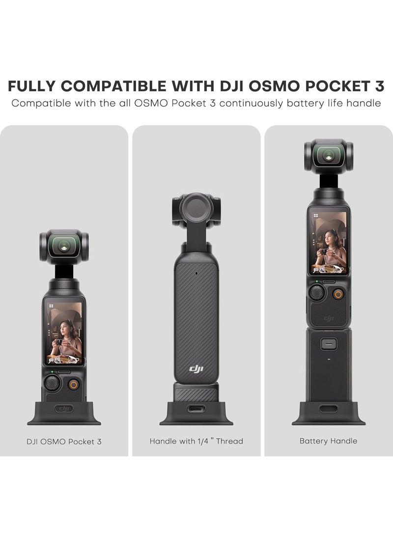 Camera Mount Stand Base for DJI Osmo Pocket 3,Non-Slip Stable Desktop Mount,Silicone Base Gimbal Support Adapter Stabilizer for Osmo Pocket 3 Action Camera Accessories  - Image 4