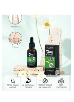 MOOYAM 7 DAYS Nail Fungus Treatment,Ginger Nail Treatment Nail Support Nail Care, , Ginger Nail Growth Serum, Ginger Cuticle Care Oil for Nails 30ml  - Image 5