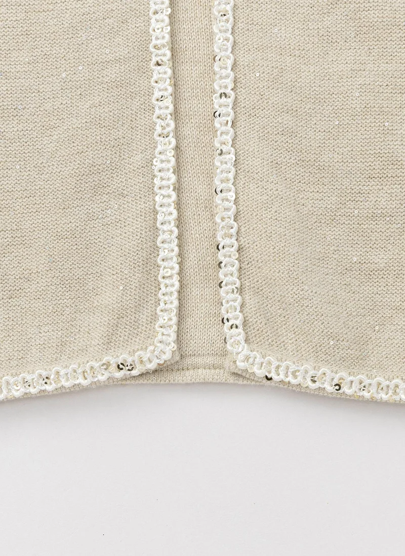 Balabala Beige Kids Girls Cardigan for Women | Best Price UAE