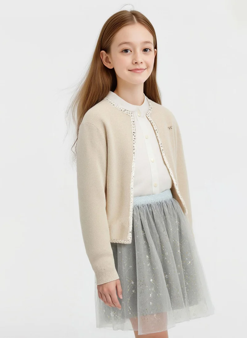 Kids Girls Cardigan