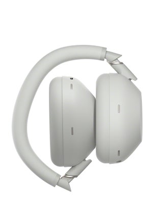 WH1000XM6/SM Wireless Over-Ear Noise Cancelling Headphones – Hi-Res Audio, Foldable Design, 30-Hour Battery, Bluetooth Multipoint - Platinum Silver - view 5