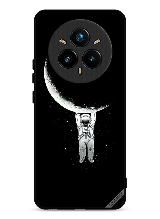 Covernex Realme 14 Pro 5G Protective Case Cover Astronaut Hanging On Moon Photographic Print