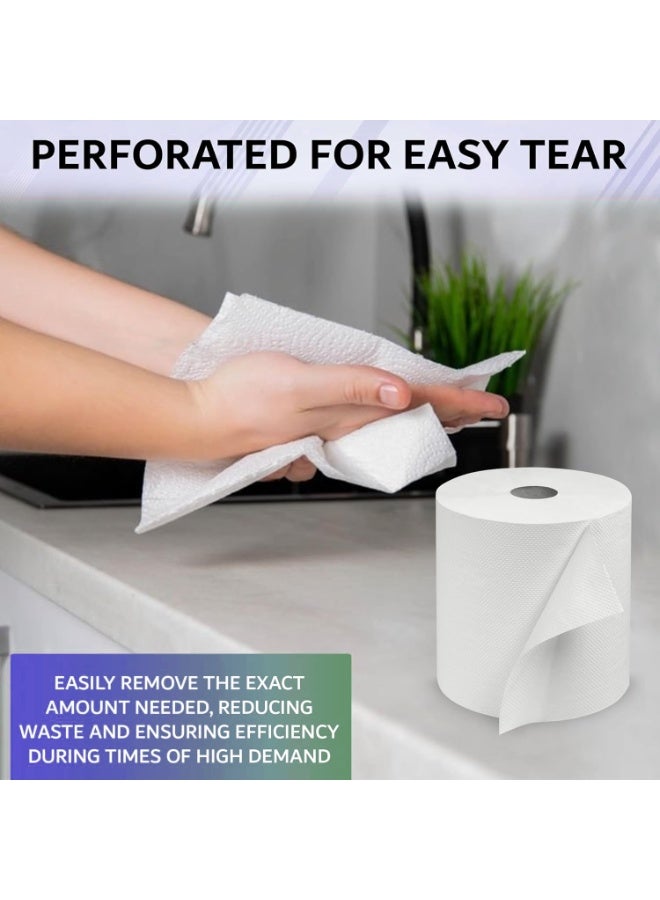 Swish Super Maxi Roll Tissue Paper, 500g, Hand Towels 2 Ply - 6 Rolls - Image 3