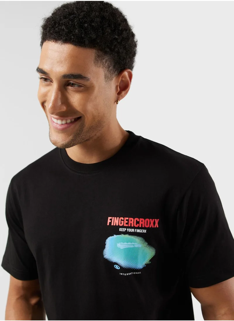 FINGERCROXX Logo T-Shirt