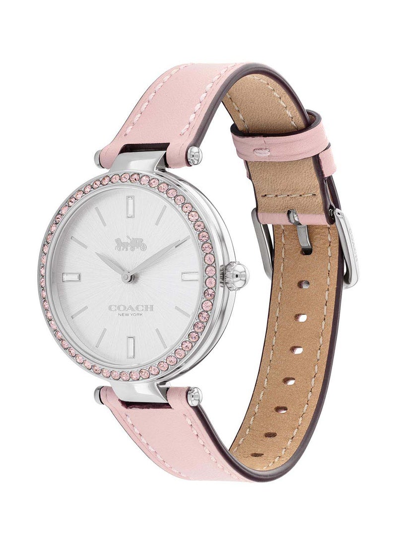 COACH Women's Analog Round Shape Wrist Watch 14504093 - 34 Mm  - Image 1