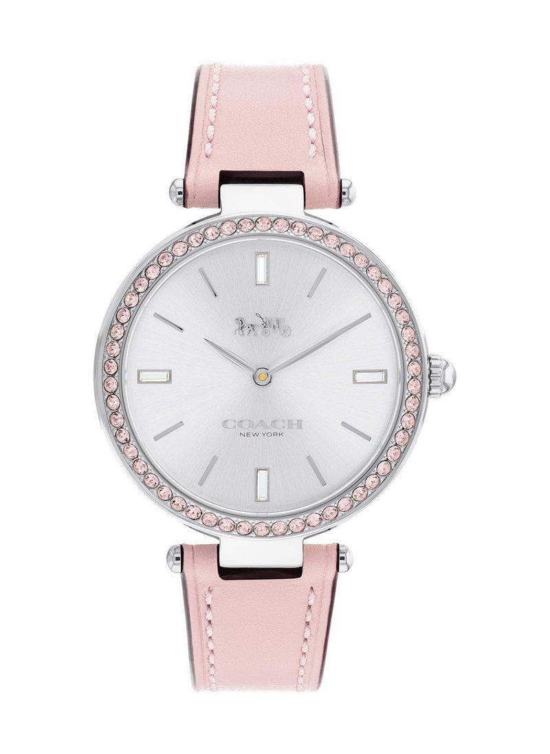 COACH Women's Analog Round Shape Wrist Watch 14504093 - 34 Mm  - Image 2