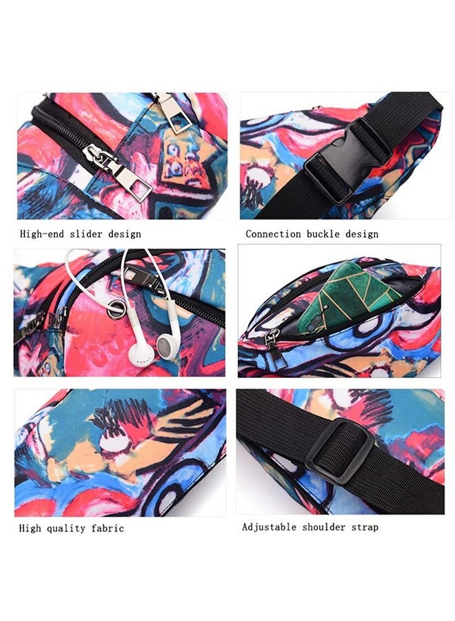 PALAY� Waist Pack Bag, Chest Shoulder Fanny Pack Pouch with 4-Zipper Pockets,Adjustable Belt - Image 4