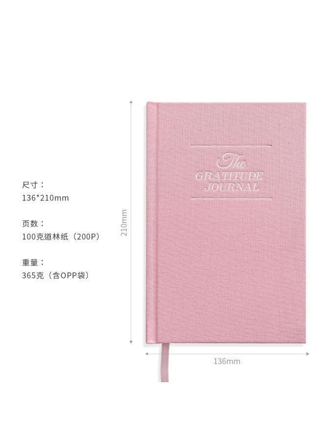 ديلي دفتر يوميات خاص بعيد الشكر بغلاف كتان مقوى - دفتر ملاحظات سميك A5 للمكتب والأعمال - Image 1