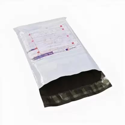 FeelBlue 6 * 8 Inches Plain Tamper Proof Courier Bags/Pouches with POD(Document Jacket) for Shipping (Pack of 200pcs) - Image 2
