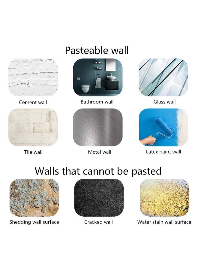 3M 60Pcs  Double Sided Foam Tape Strong Pad Mounting,Double Sided Tape Strong Heavy Duty Waterproof Tape Adhesive Foam Pad Tape, Black Self-Adhesive Tape Include Square Round and Rectangular,for Holding Picture, Walls Picture, Light, Hooks, Home, Office - Image 4