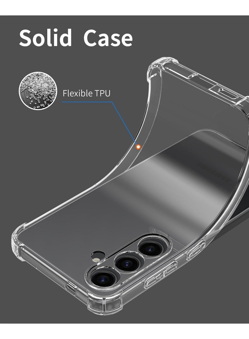 Techie Samsung Galaxy A05s 2024 TPU Bumper Corner Case with Camera Lens Protection Transparent Protective Back Cover - Image 5