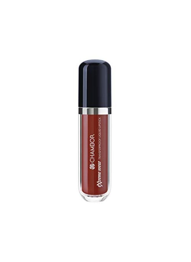 Chambor - Extreme Wear Transferproof Liquid Lipstick, Dark Amber 464, 6 Ml - Image 1