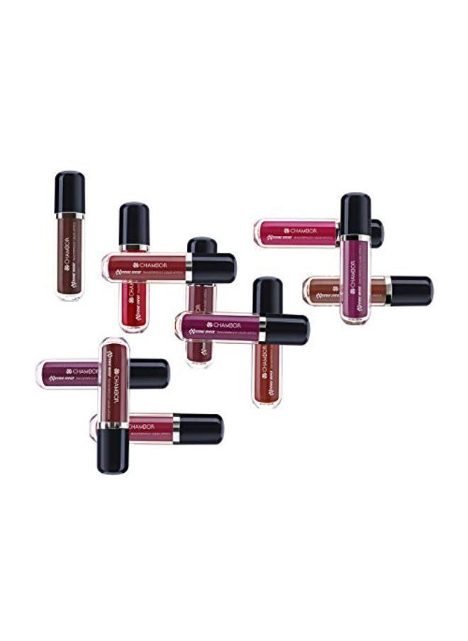 Chambor - Extreme Wear Transferproof Liquid Lipstick, Dark Amber 464, 6 Ml - Image 1