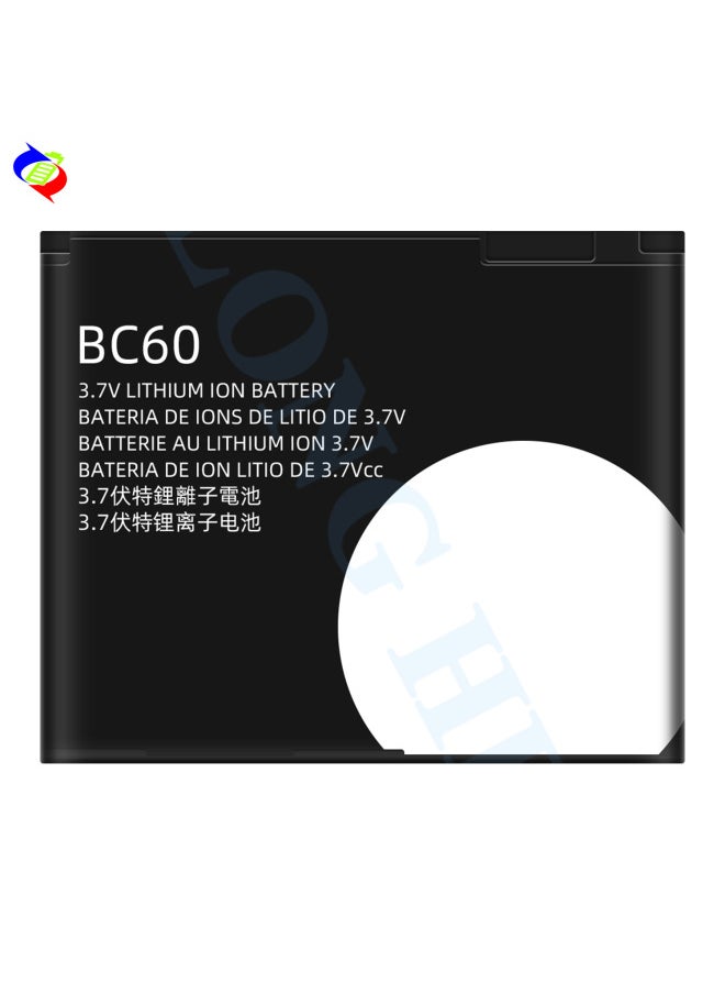 Generic - For Motorola BC60 Mobile Phone Battery C261/L6/L2/L7/SLVR L7 Foreign Trade-Standard Capacity:BC60 - Image 1