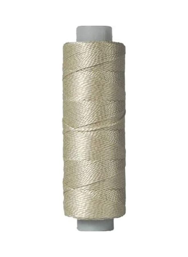 NIBEMINENT Perle Cotton Crochet Beige 4.5inch