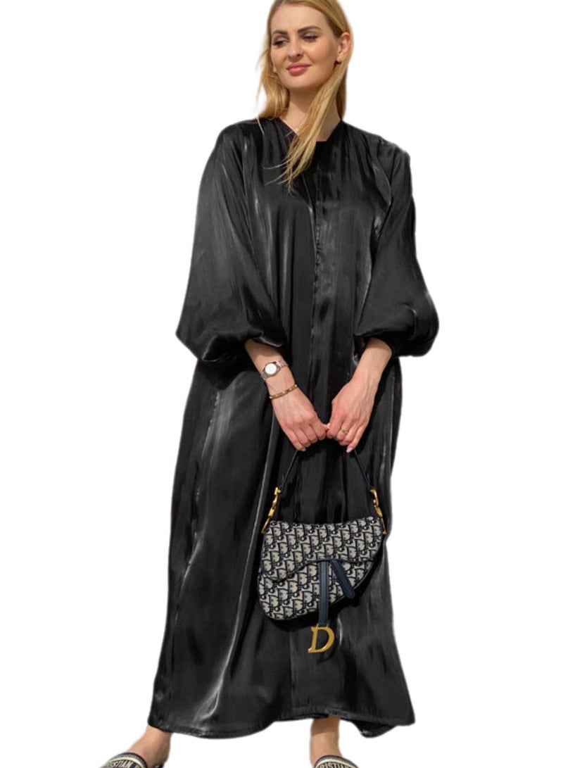 Moistreet Abaya Set Comes With Under Dress and Sheila - Image 1