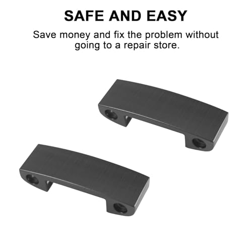 Adhiper Studio Pro Hinge Replacement Metal Repair Parts Compatible with Beats Studio Pro Wireless Headphone,Durable Repair Kit Replacement Headband Metal Folding Hinge Clip Cover Pin Repair Parts Set（Black） - Image 5