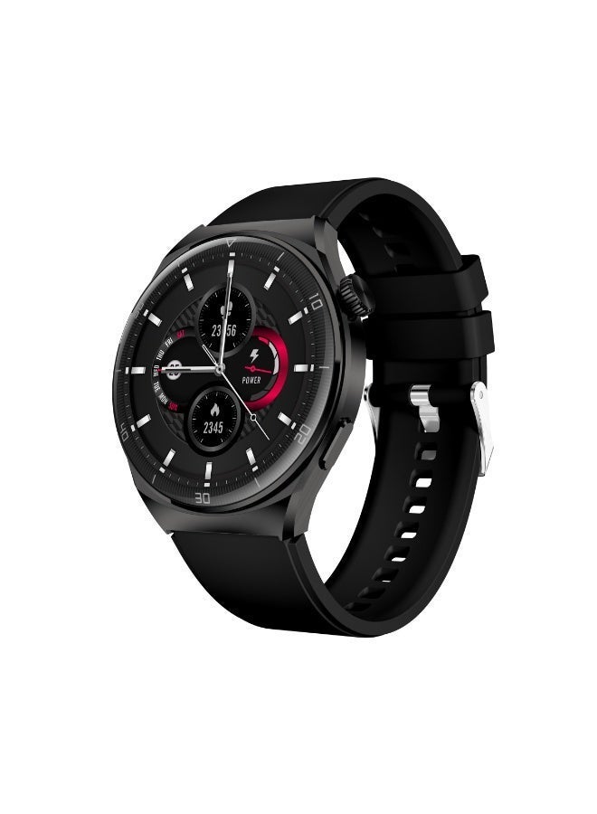Aurafit SmartWatch NEXA 2 – 1.43 inch AMOLED Display – Bluetooth Calls – 24/7 Health Tracking – 150+ Sports Modes – Wireless Charging – IP68- Black Color - Image 5