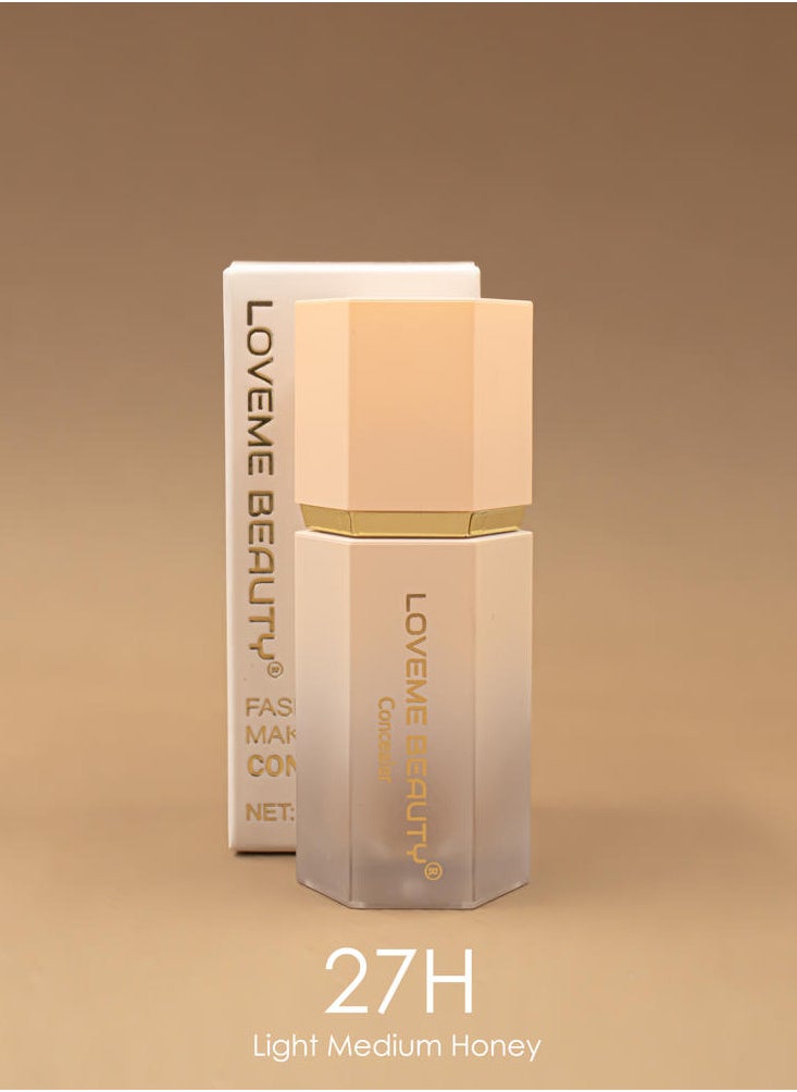 LOVEME BEAUTY Fashion Makeup Concealer Light Medium Honey No. 27h  - Image 2
