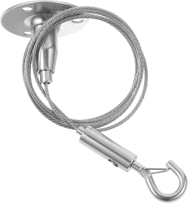 Heavy Duty Picture Hanging Kit 10pcs Adjustable Steel Wire Rope Lock Hook For Mirror Decorations - Image 5