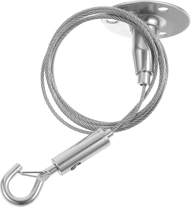 Heavy Duty Picture Hanging Kit 10pcs Adjustable Steel Wire Rope Lock Hook For Mirror Decorations - Image 4