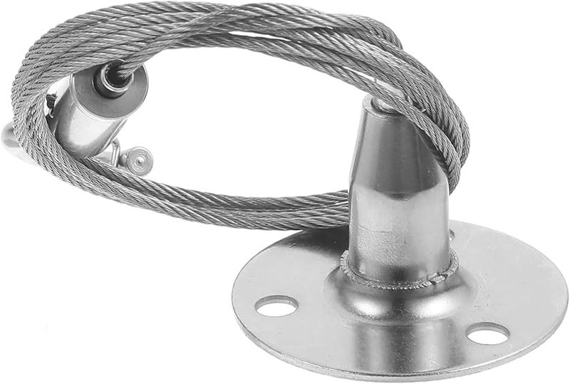 Heavy Duty Picture Hanging Kit 10pcs Adjustable Steel Wire Rope Lock Hook For Mirror Decorations - Image 3