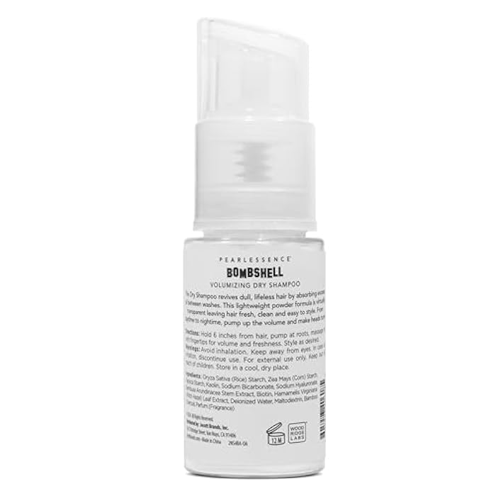 Pearlessence Bombshell Volumizing Dry Shampoo | Lightweight Formula for Refreshing Hair, Absorbing Oil & Adding Instant Volume (2.1 Oz) - Image 2