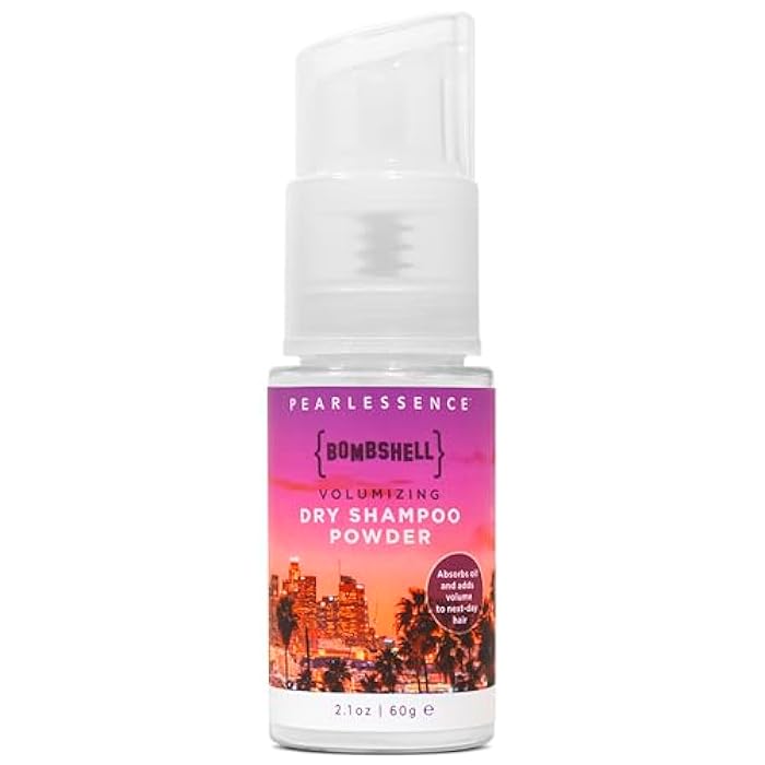 Pearlessence Bombshell Volumizing Dry Shampoo | Lightweight Formula for Refreshing Hair, Absorbing Oil & Adding Instant Volume (2.1 Oz) - Image 1