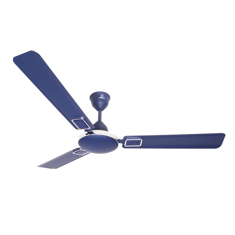 Omen Changing Lives Omen Changing Lives Vayu 1200mm Ceiling Fan Permium Ceiling Fan BEE Star Rated 2 Year Warranty Silver Blue  - Image 1
