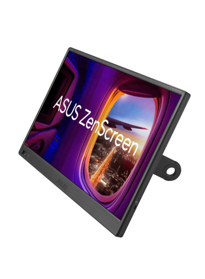 ASUS ZenScreen MB169CK Portable Monitor, 15.6" IPS Display, FHD Resolution, 60Hz Refresh Rate, 5ms (GtG) Response Time, 262K Color Display, Trace Free & SPLEDID Technology, Black | 90LM0AZ3-B01171 Black - Image 2
