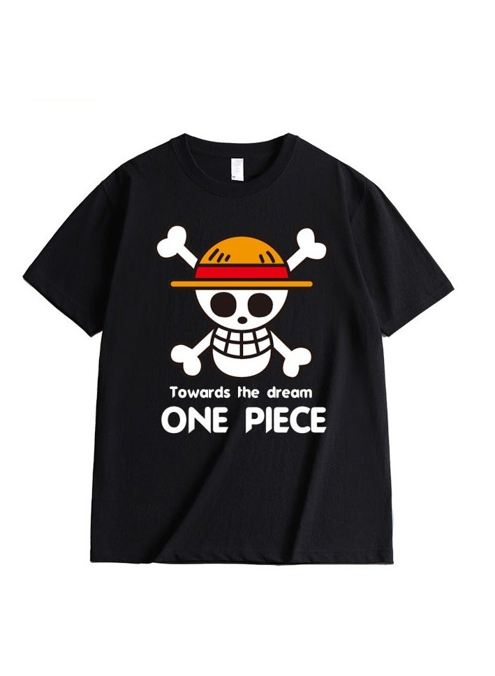 KUYING New One Piece Casual Loose Short Sleeved Shirt  - Image 1